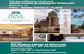 12th Annual Midwestern Conference UPDATE COURSE IN ... · 12th Annual Midwestern Conference . UPDATE COURSE IN DIAGNOSTIC PATHOLOGY. Milwaukee, WI. Friday – Sunday, October 4 –