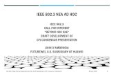 IEEE 802.3 NEA AD HOCgrouper.ieee.org/groups/802/3/ad_hoc/ngrates/... · ieee 802.3 nea ad hoc ieee 802.3 call for interest “beyond 400 gbe“ draft development of cfi consensus