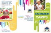 SUMMER - Drayton Valley · Crank up your creativity and explore the world around you this summer! camps and make the most out of this summer through interactive and engaging activities