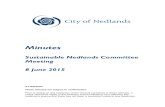 Minutes - City of Nedlands Sustainable... · Ms G Stubber provided an update regarding a forthcoming presentation to the Committee. Peter Lansdale will be a guest speaker at the Committee’s