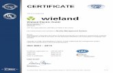 QM15 000194 QM15 EN · Annex to certificate Registration No. 000194 QM15 Wieland Electric GmbH Brennerstraße 10-14 96052 Bamberg Germany Lo This annex (edition: 2019-08-15) is only