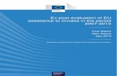 -post evaluation of EU assistance to Croatia in the …...Ex-post evaluation of EU assistance to Croatia in the period 2007-2013 Final Report- May 2019 Acronyms LIST OF ACRONYMS CARDS