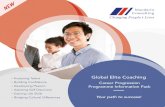 Global Elite Coaching - Mandarin Consulting · 2019. 9. 20. · step towards becoming a global elite, a future leader. The road to achieving your potential also brings many demands
