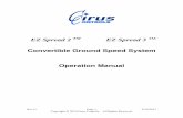 Cirus EZ Spread CGS Manual Rev G - CPS · This warranty is in lieu of any other obligation or liability of Cirus Controls’ of any nature whatsoever by reason of the manufacture,