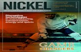 Disruptive technologies in manufacturing, transportation ...nickel-japan.com/magazine/pdf/201407_EN.pdf · THE MAGAZINE DEVOTED TO NICKEL AND ITS APPLICATIONS July 2014,. Vol. 29,