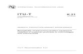 ITU-T Rec. K.21 (07/2003) Resistibility of ...prisemi.com/UploadImage/DownloadFile/20130207094844330.pdf · • the introduction of an external port to port test; ... Source ITU-T
