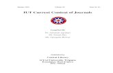 IUT Current Content of Journals - ICFAI University, Tripura · PDF file Author/s: Vinay Singh, Alok Aggarwal, Adarsh Kumar and Shailendra Sanwal Publication: The IUP Journal of Electronical