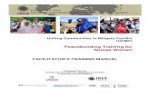 Peacebuilding Training for Somali Women€¦ · trainers interested in building peacebuilding skills of women in Somalia and Somaliland. It was developed to empower women to become