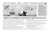 Cartoons for the Classroom - NIEonlinenieonline.com/cftc/pdfs/flagburning.pdfonce compared the artist to the canary in the coal mine, a hypersensitive creature who alerts hardier life