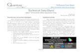 QDot™ Perovskite Technical Data Sheet - Quantum Solutions · Technical Data Sheet ABX3 Quantum Dots Technical Data Sheet QDot™ Perovskite ABX3 Quantum Dots Version 3.0 Revised