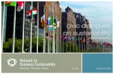 civic dialogues on sustainabilityhost.uniroma3.it/facolta/economia/db/materiali/... · engagement for the storage and management of spent nuclear fuel (SNF) and high level waste (HLW)
