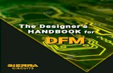 The Designer’s HANDBOOK for DFM...8 DFA stands for design for assembly. In most cases, DFF and DFA together make up DFM. As said mostly. DRC, design rule checking, in many cases