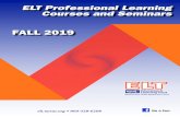 FALL 2019 - NYSUT /media/files/elt-nysut/elt-files/190718_2019... · PDF file 1 SUNY Empire State College courses in partnership with NYSUT ELT are graduate-level and can be used