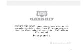 Nayarit. - seplanseplan.gob.mx/Content/files/descargas/transparencia... · 2020. 2. 13. · Constitución Política del Estado Libre y Soberano de Nayarit, artículo 133. Ley de Presupuestación,