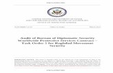 Audit of Bureau of Diplomatic Security Worldwide Protective Services Contract – Task ... · Unite