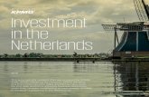 Investment in the Netherlands · Main economic indicators for the Netherlands 2013-2016 2013a 2014a 2015f 2016f Annual percentage changes GDP (economic growth, %) -0.5 1.0 2.0 2.4