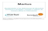 Asocio con Benetech, una organización sin ánimo de lucro que … · 2019. 11. 21. · • El Programa de Derechos Humanos de Benetech produce Martus, un software de documentación