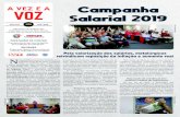 A VEZ E A Campanha VOZ Salarial 2019sindimetalcanoas.org.br/novo/wp-content/uploads/... · Em paralelo às discussões da campanha salarial, o Sindicato terá como principal pauta