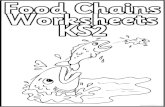 foodchainworksheets - Instant Display Teaching Resources · A food chain Is a chain oj plants and animals. It shows us how energy Is passed from one living thing to another. is food