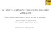 A Tatai visszatérő források hidrogeológiai vizsgálatafava.hu/siofok2016/eloadasok/06-3-4-Kovacs.pdf · • Kréta: Tatai Mkő ( 77m), Vértessomlói Aleurolit ( 50 m) • Oligocén: