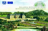 PALANGA BOTANICAL PARK BOTANISCHER PARK PALANGA · 2019. 9. 12. · There are 12 special entrances to the botanical park in Palanga. There is the Gatekeeper lodge (1) built at the