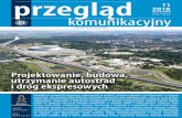 PK 11 2018 - transportation.overview.pwr.edu.pl · w tym 5% VAT 11 Identy kacja parametrów drogowych wpływających na pr ędkość odcinkową pojazdów samochodowych na drogach