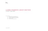 LUMU POWER LIGHT METER - B&H PhotoLUMU POWER User guide 5 LUMULABS D.O.O. Lumulabs d.o.o. revolutionized the personal light meter 3 years ago with the original Lumu light meter Kickstarter