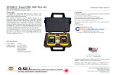 SKU: KIT-Z2-D285st (ST connector option) SKU: KIT-Z2 ... · The ZOOM II (Zeroed Output Optical Meter) is an economical fiber optic power meter. It provides accurate testing of multimode