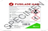 Fusilade Max is een systemisch herbicide ter bestrijding van … · 2019. 10. 10. · 12519-5-3-0918 Toelatingsnummer: 12519 N Waarschuwing Aard van het preparaat: emulgeerbaar concentraat