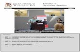 Newsletter May 2017 - University of Winnipeg of... · 2017. 11. 17. · Page 4 — MITACS WORKSHOP; IMPORTANT DATES Page 5 — GRADUATE RESEARCH FELLOWSHIPS IN INDIGENOUS HEALTH Page