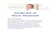 Mediakit Marie Diamond - files.branding9.webnode.comfiles.branding9.webnode.com/200000014-8d4f88e486/Mediakit Mari… · Medical and Holistic Industry, Personal Development Organizations,