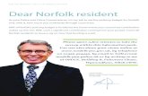 POLICE BUDGET 2017/18 CONSULTATION Dear Norfolk resident · POLICE BUDGET 2017/18 CONSULTATION the funding gap. The fact remains, however, that efficiency savings will only go so