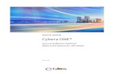 Cybera ONE® · (NFV) cloud. Providing centralized management and orchestration, the NFV cloud’s service insertion framework (SIF) enables the chaining of virtual network functions,
