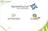 ASTRACHEM - Astra Industries · Background –Astra group Arab supply and trading company (“ASTRA”or the “Group”) was founded in 1979 ASTRA is the largest privately held group