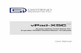 vPad-XSC for Impulse 4000 Operators Manual assessment of measurement results based on user-defined limits This manual provides guidance for users integrating vPad-Check™ and vPad-XSC™