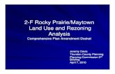 2-F Rocky Prairie/MaytownF Rocky Prairie/Maytown ... 2004/07/10 ¢  Limited Areas of More Intensive Rural