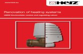 Renovation of heating systemsherzmediaserver.com/data/01_product_data/06_broschure/eng/Reno… · perature control - simply for well-being. When modernizing heating systems, it should