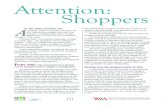 Attention: Shoppers · PDF file more powerful strategies to target highest-value shoppers. In doing so, they’re stretching the traditional boundaries of category management. Part