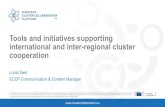 Tools and initiatives supporting international and inter ... · International Cooperation 8 vFind out more about the existing European Cluster Initiatives (profiled cluster-related