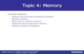 Topic 4: Memory€¦ · receives enough rehearsal (maintenance or elaborative), it will enter and be stored in long-term memory. Psychology: An Exploration, Second Edition Saundra