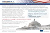 Public Sector Business Program - Reseller Overview · PDF file Public Sector Business Program - Reseller Overview. Teaming Agreement . Promark and a reseller with an existing GSA Schedule