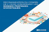 RECOMANDATION DU CONSEIL DE L’ OCDE CONCERNANT LES … · 2017. 3. 28. · 2 AVANT-PROPOS Ce document présente la Recommandation du Conseil de l’ODE concernant les bonnes pratiques