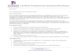 Certified Professional Guardianship Board...Certified Professional Guardianship Board Communications Plan Page 3 usually the Board’s annual planning meeting, in which stakeholders