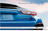 Quick Guide Crosstrek Hybrid 2019 - oemdtc.com3 IN CASE OF EMERGENCY SUBARU STARLINK™ Safety and Security (subscription required) SOS Emergency: Press the red “SOS” button on