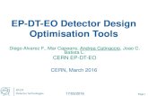 EP-DT-EO Detector Design Optimisation Tools · 2018. 11. 19. · EP-DT-EO Detector Design Optimisation Tools Diego Alvarez F., Mar Capeans, Andrea Catinaccio, Joao C. Batista L. CERN