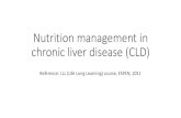 nutrition chronic liver disease - chronic liver disease.pdf · PDF file Nutrition(management(in(chronic(liver(disease((CLD) Reference:(LLL((Life(Long(Learning)(course,ESPEN,2011