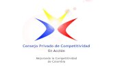 Mejorando la Competitividad de Colombia · Escalafón de 15 ciudades de Colombia en indicadores de competitividad y calidad de vida, 2008 Calidad de vida en las ... Apertura de una