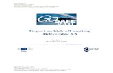 Report on kick-off meeting Deliverable 5 - GoSafe Rail RAIL... · 2018. 1. 16. · D5.3 Report on kick-off meeting GoSAFE RAIL – Global Safety Management for Rail Operations 4 1.