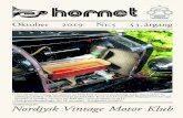Oktober 2019 Nr.5 53.årgang Nummer...Nordjysk Vintage Motor Klub-medlemsblad for: Oktober 2019 Nr.5 53.årgang • Gert Olesen fra Voersaa har udstyret sin 1926 Ford T med et uundværligt
