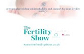 €¦ · SEMINAR PROGRAMME THE LET’S TALK FERTILITY STAGE Our brilliant seminar programme includes some of the world’s leading experts and doctors in the fertility world including